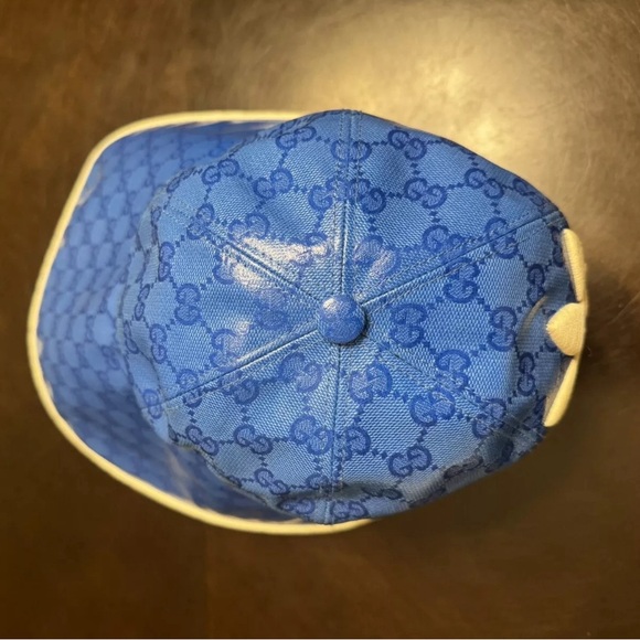 New Gucci x Adidas Wide Brim GG Supreme Logo Hat Size L - Picture 6 of 13